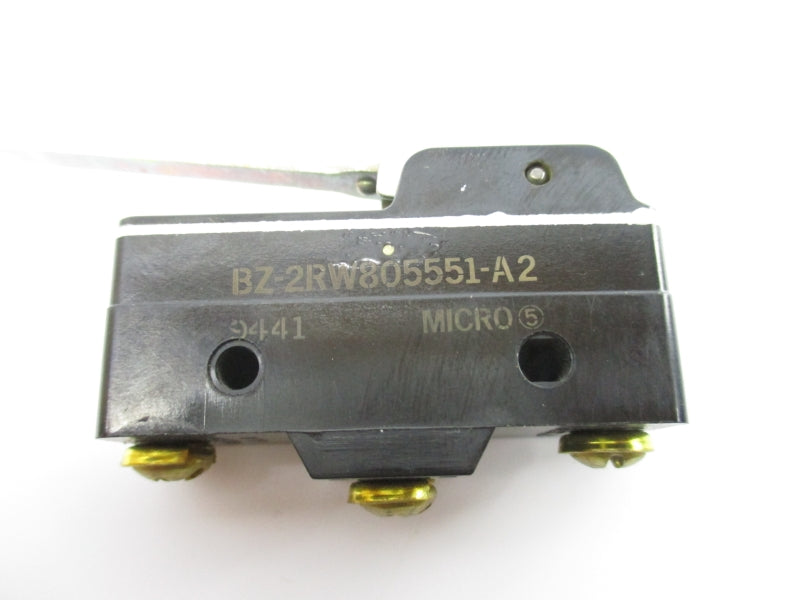 MICRO SWITCH BZ-2RW805551-A2 480VAC 15A NSNP
