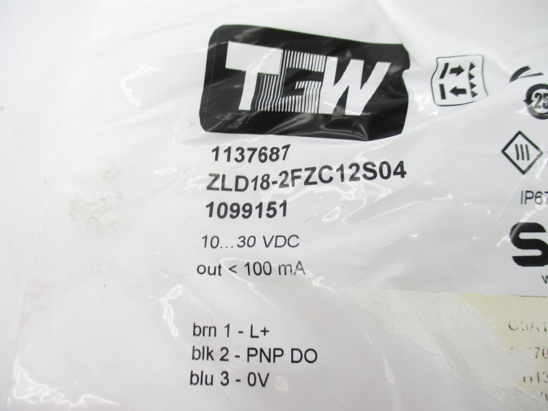 SICK ZLD18-2FZC12S04 1099151 10-130VDC NSMP