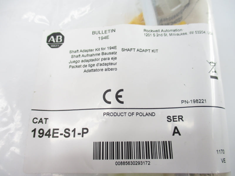 ALLEN BRADLEY 194E-S1-P SER. A NSMP