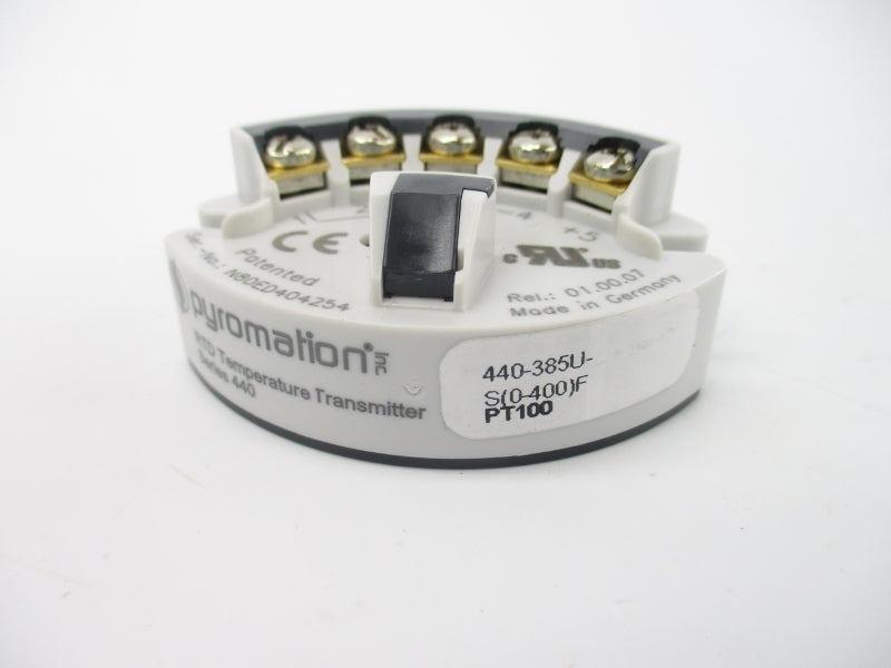 PYROMATION 440-385U-S(0-400)F PT100 NSNP