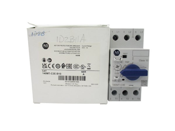 ALLEN BRADLEY 140MT-C3E-B10 SER. A 0.63-1.0A NSMP