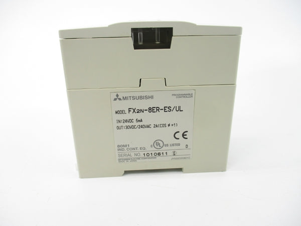 MITSUBISHI FX2N-8ER-ES/UL 24VDC NSMP