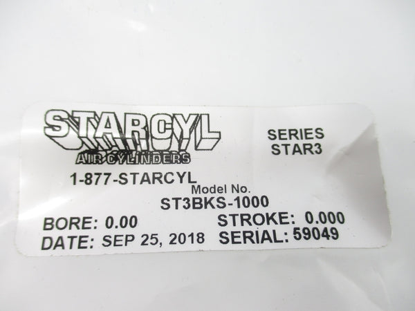 STARCYL ST3BKS-1000 SER. STAR3 NSMP