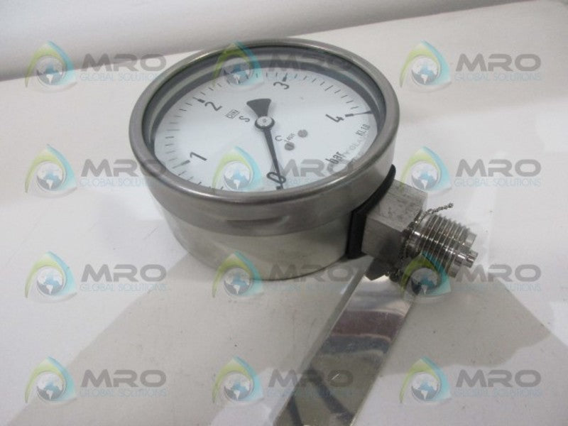 WIKA KI.1,0 PRESSURE GAUGE 0-4  NSNP