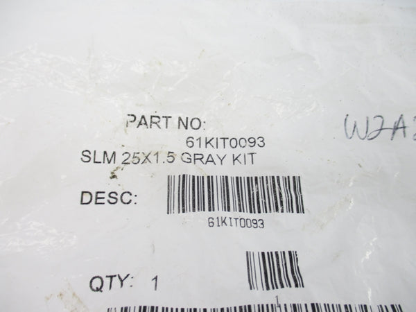 KIT 61KIT0093 SLM 25X1.5 GRAY KIT NSMP