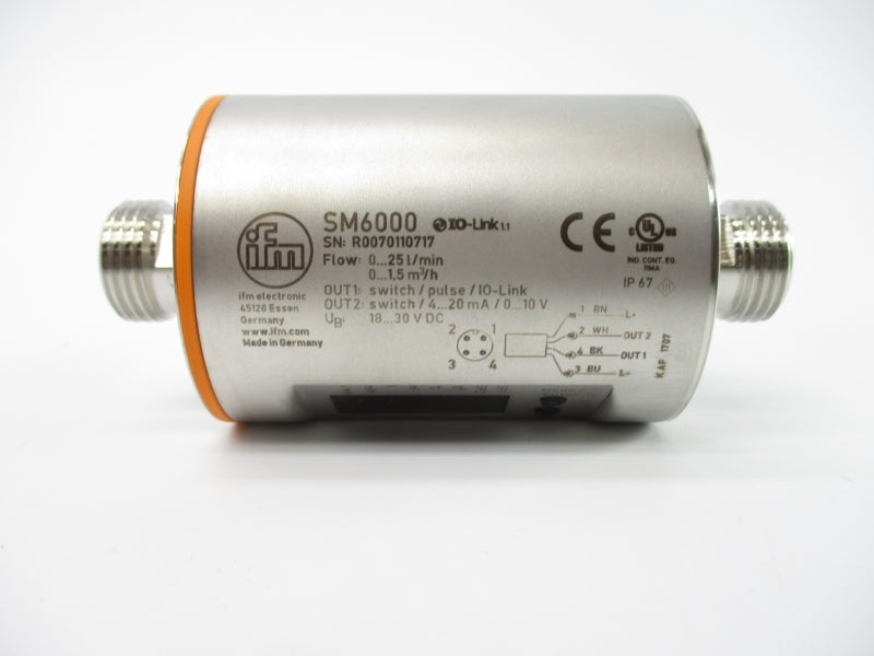 IFM EFECTOR SM6000 SMR12GGXFRKG/US-100 18-30VDC NSMP