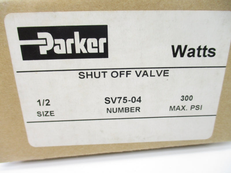 PARKER SV75-04 300PSI 1/2" NSMP