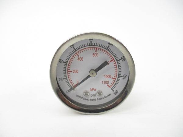 GRAINGER 4FMV1A 0-160PSI NSMP