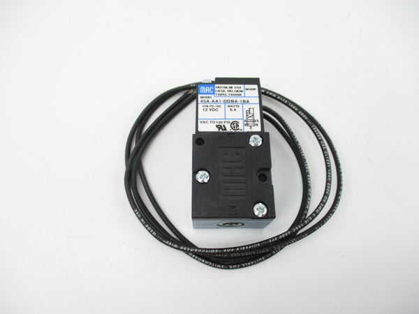 MAC 45A-AA1-DDBA-1BA 12VDC 120PSI NSMP