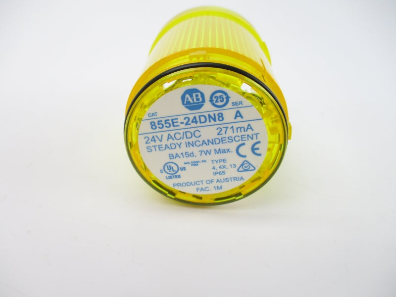 ALLEN BRADLEY 855E-24DN8 SER. A 24VAC/DC (WH) NSMP