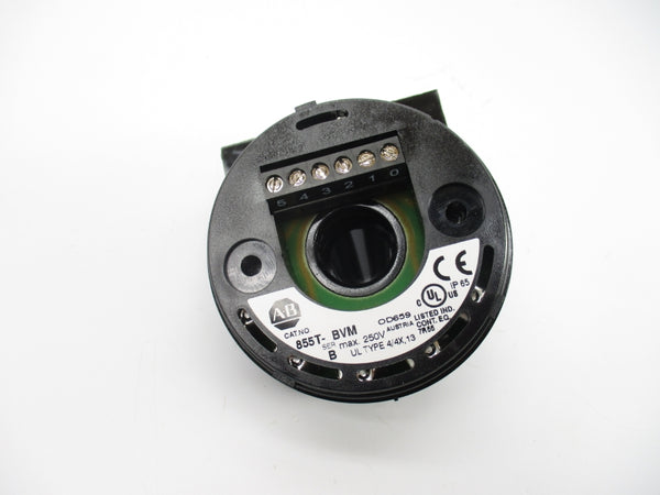 ALLEN BRADLEY 855T-BVM SER. B 250V (WH) NSMP