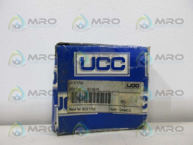 UCC SCV.1702 SC VALVE NSMP