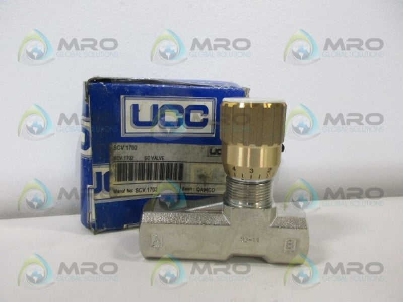 UCC SCV.1702 SC VALVE NSMP