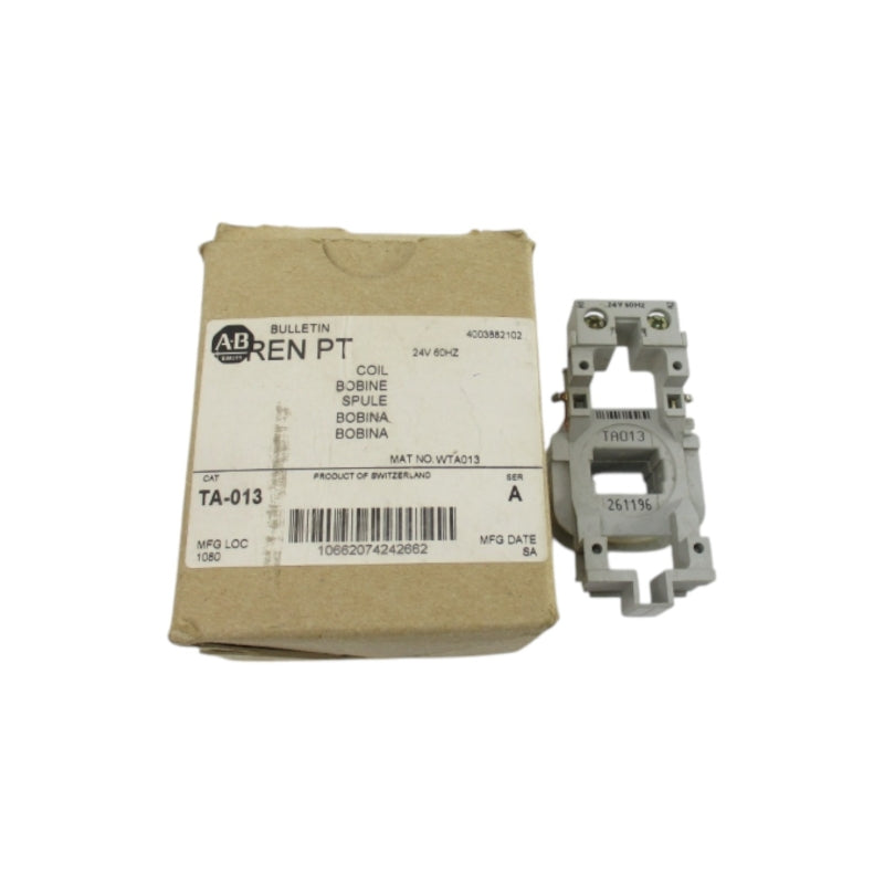 ALLEN BRADLEY TA-013 SER. A 24V (BR/WH) NSMP