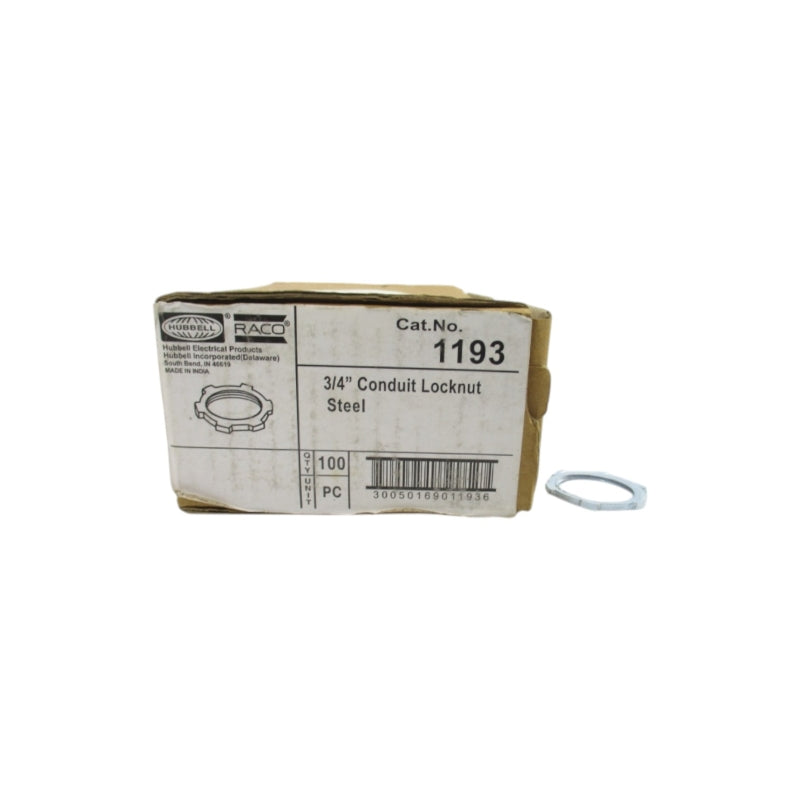 HUBBELL 1193 3/4" (PKG OF 100) NSMP
