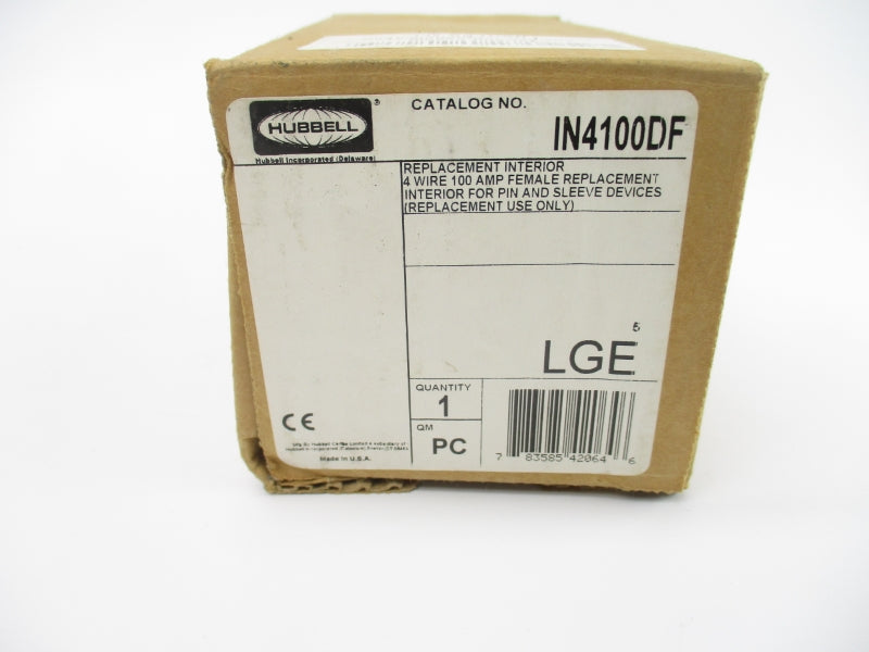 HUBBELL IN4100DF 100A NSMP