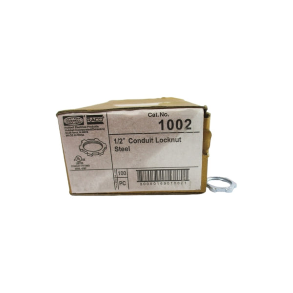 HUBBELL 1002 1/2" (PKG OF 100) NSMP
