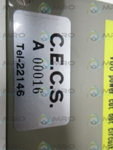 RS COMPONENTS 591-809 ENCLOSURE W/ POWER SUPPLY UNMP