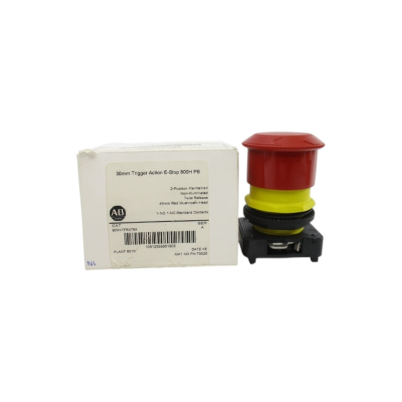 ALLEN BRADLEY 800H-TFRXT6A SER. A (WH) NSMP