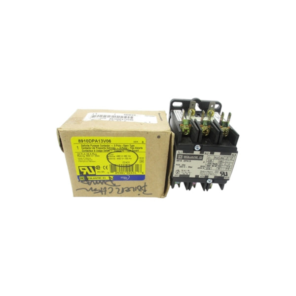 SQUARE D 8910DPA13V06 SER. B 440/480V 25A NSMP