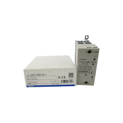 OMRON G3PA-420B-VD-2 200-480VAC 20A NSMP