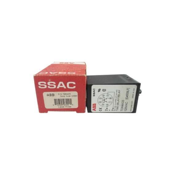 ABB TDR4A33 120VAC 10A NSMP