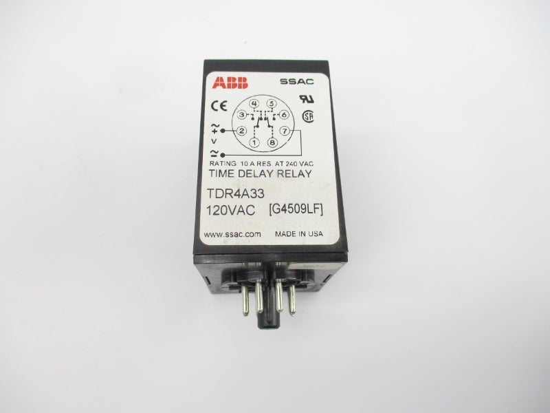 ABB TDR4A33 120VAC 10A NSMP