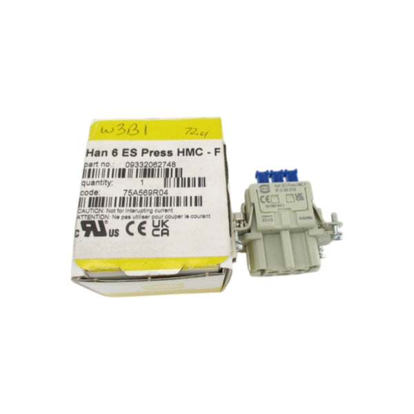HARTING 09332062748 HAN6ESPRESSHMC-F 500V 16A NSMP