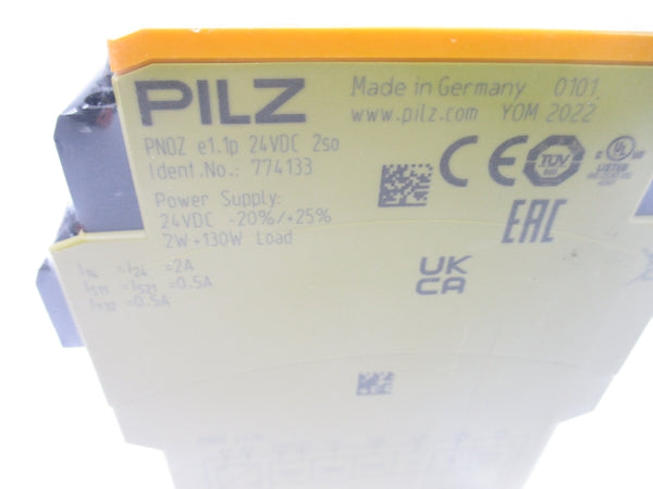 PILZ PNOZE1.1P24VDC2SO 774133 24VDC 2A NSMP