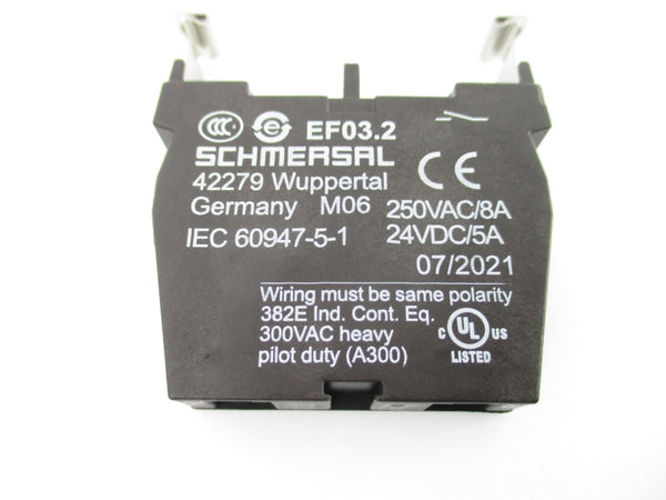 SCHMERSAL EF03.2 250VAC 8A NSNP