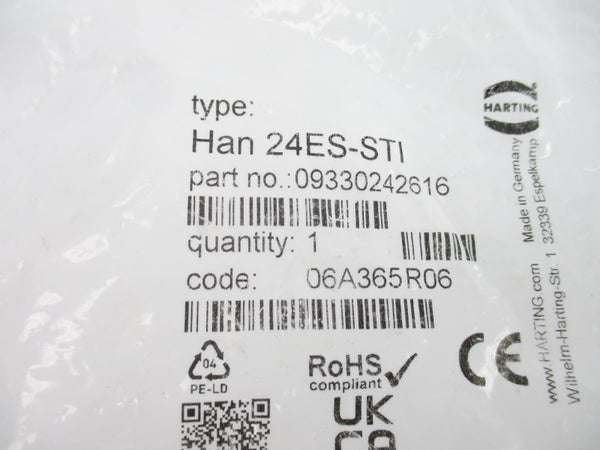 HARTING 09330242612 HAN24ES-STI NSMP