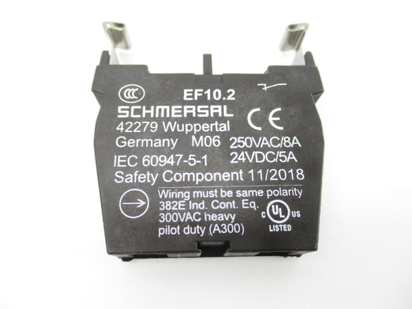 SCHMERSAL EF10.2 250VAC 8A NSNP