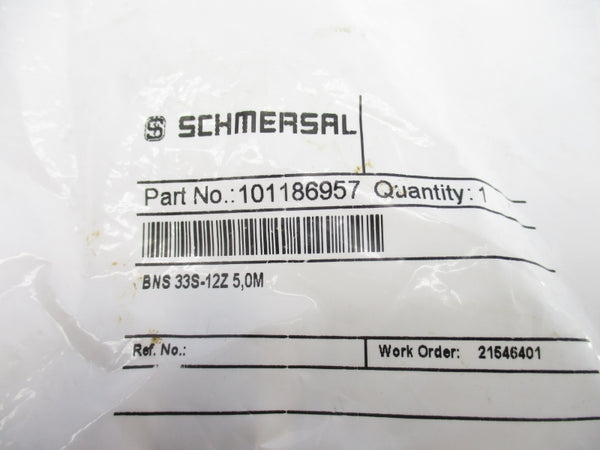 SCHMERSAL 101186957 BNS33S-12Z5.0M NSMP