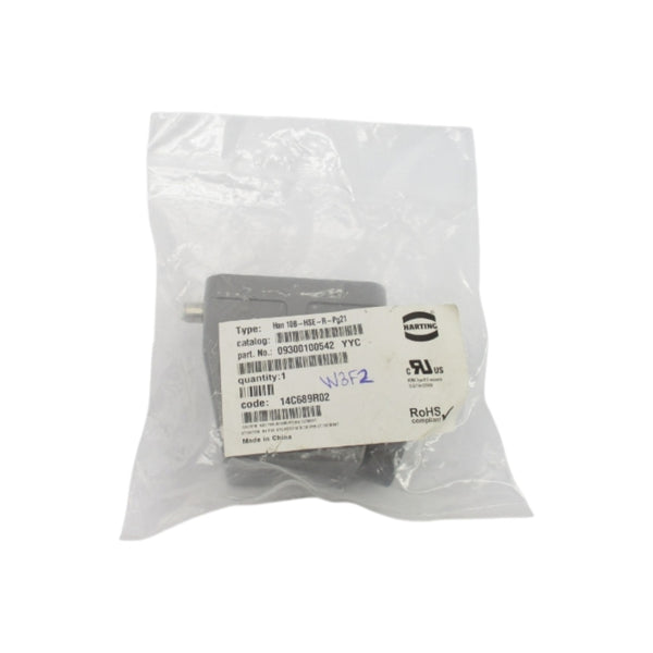 HARTING 09300100542 HAN10B-HSE-R-PG21 NSMP