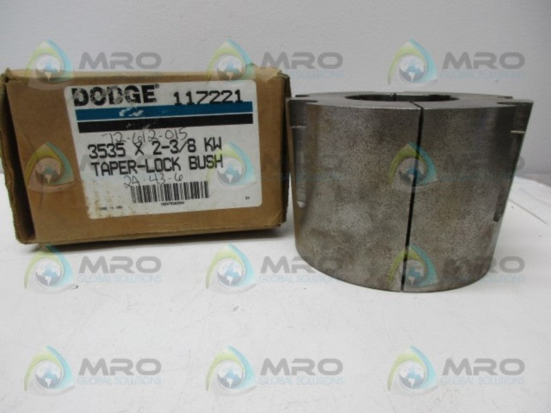 DODGE 117221 3535 TAPER LOCK BUSHING 2-3/8" NSMP