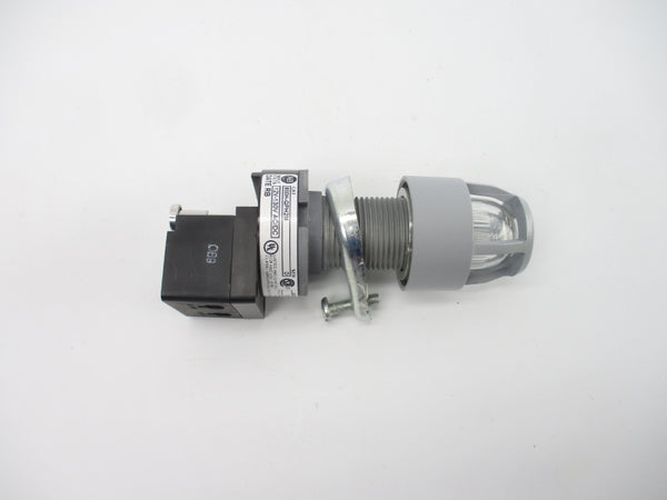 ALLEN BRADLEY 800H-QPH2M SER. M 12-130VAC/DC (WH) NSMP