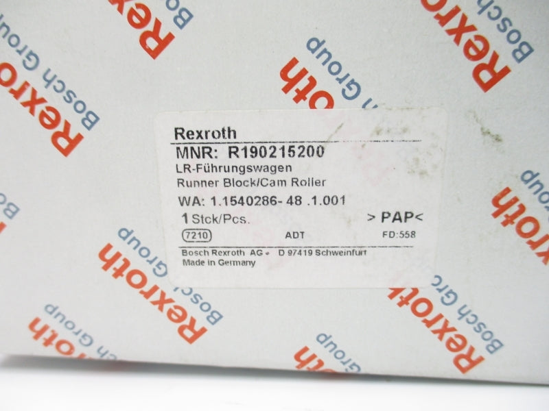 REXROTH R190215200 NSMP