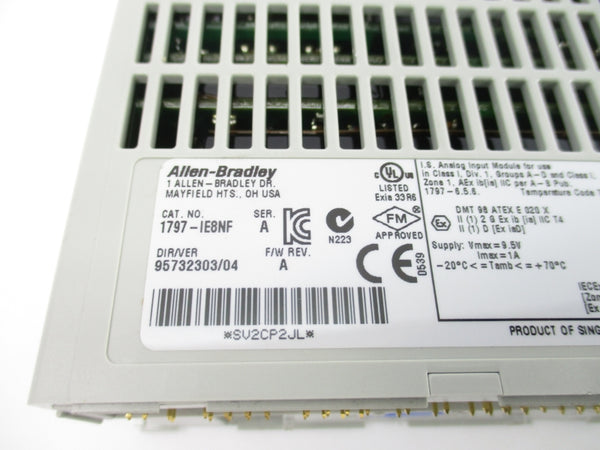 ALLEN BRADLEY 1797-IE8NF SER. A F/W A NSNP