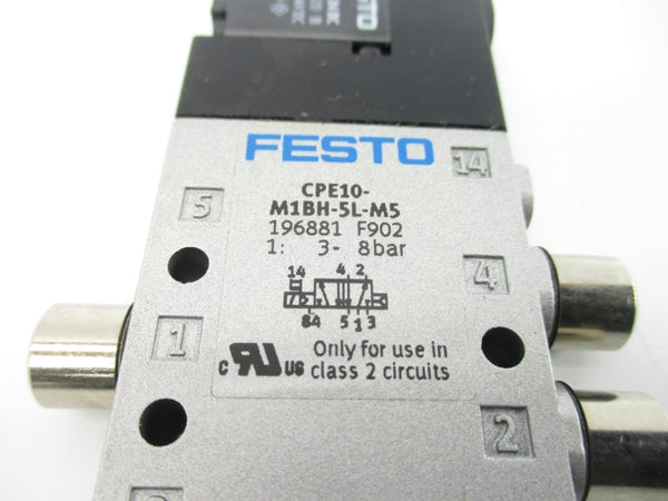 FESTO CPE10-M1BH-5L-M5 196881 24VDC NSNP