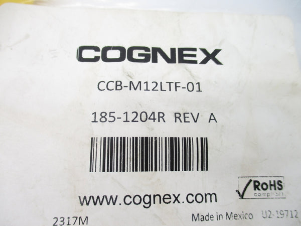 COGNEX CCB-M12LTF-01 185-1204R REV. A NSMP