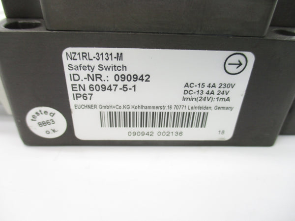 EUCHNER NZ1RL-3131-M 090942 230V 4A NSNP