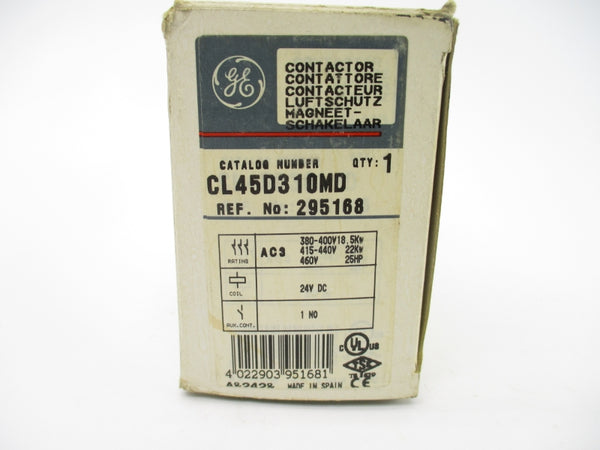 GENERAL ELECTRIC CL45D310MD 24VDC 55A NSMP