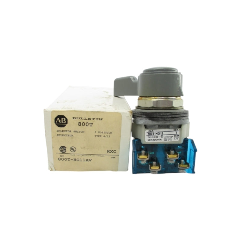 ALLEN BRADLEY 800T-HG11AV SER. T (WH) NSMP