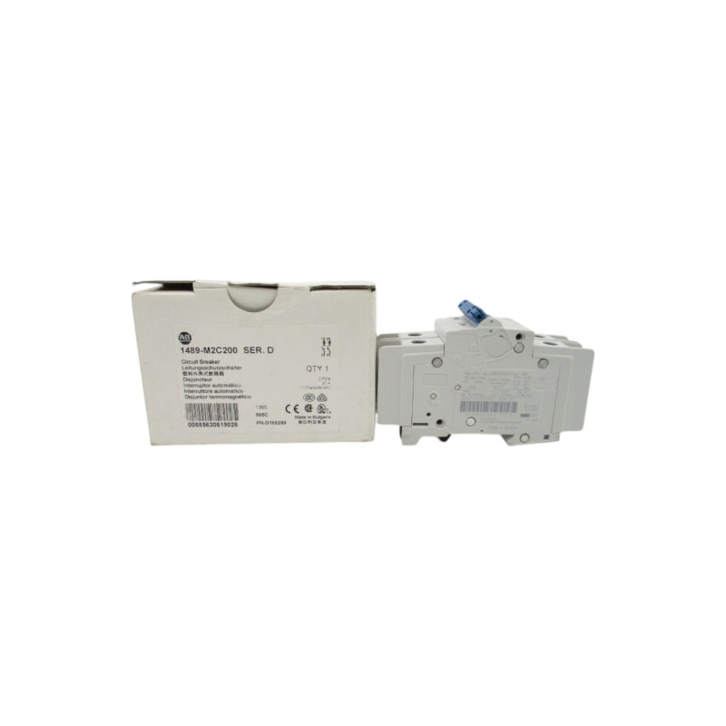 ALLEN BRADLEY 1489-M2C200 SER. D 277V 20A (WH) NSMP