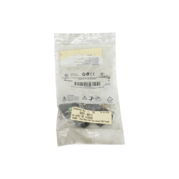 ALLEN BRADLEY 800F-MX12 SER. A NSMP