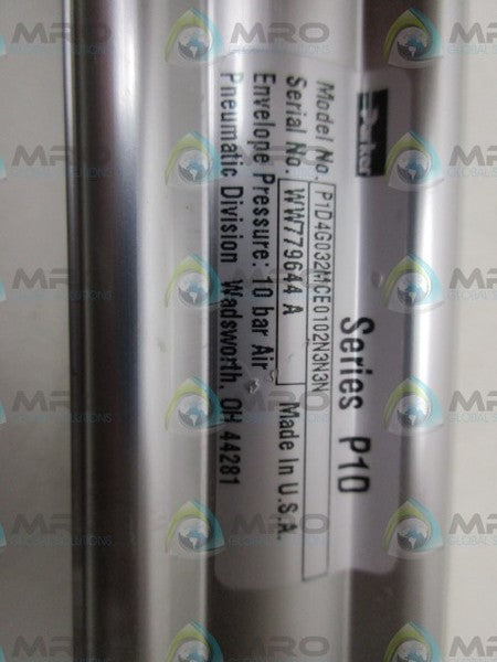 PARKER P1D4G032MCE0102N3N3N PNEUMATIC CYLINDER NSNP