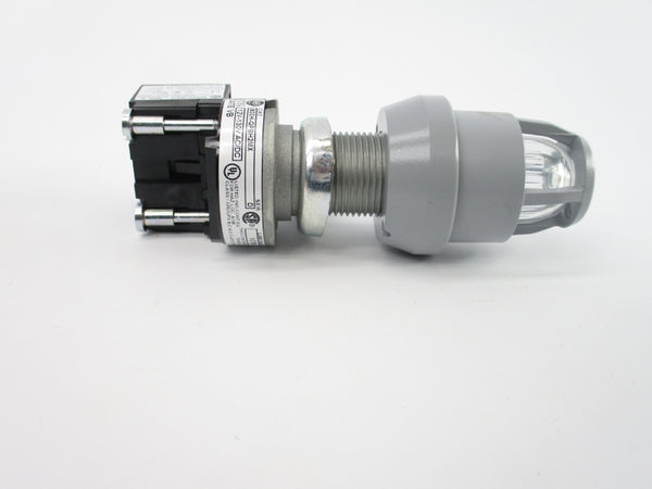 ALLEN BRADLEY 800H-QPBH2MX SER. D 12-130VAC/DC NSNP