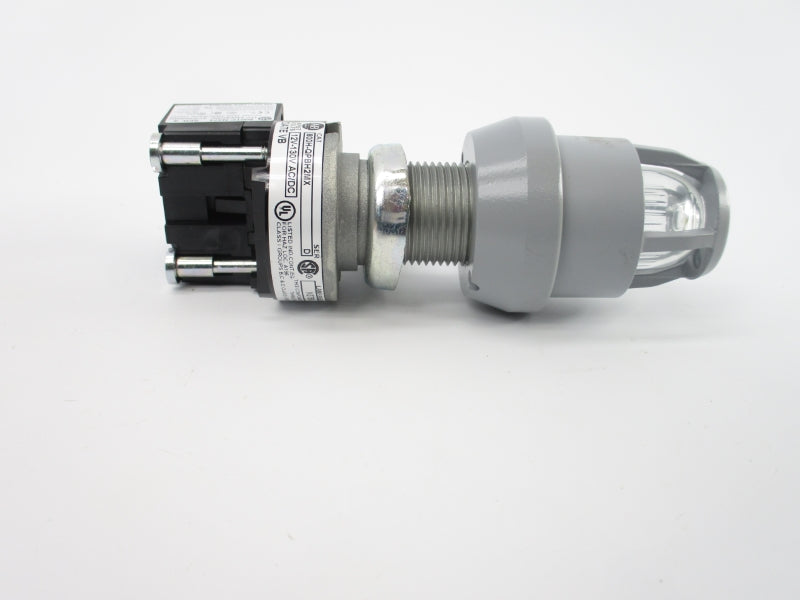ALLEN BRADLEY 800H-QPBH2MX SER. D 12-130VAC/DC NSNP