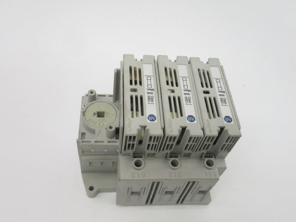 ALLEN BRADLEY 194R-J30-1753 SER. A 600VAC 30A (AS PICTURED) NSNP
