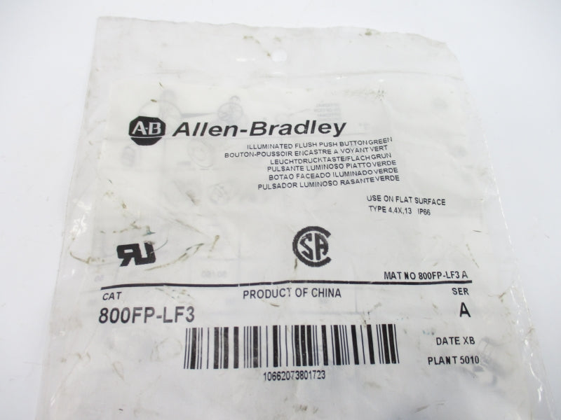 ALLEN BRADLEY 800FP-LF3 SBER. A NSMP